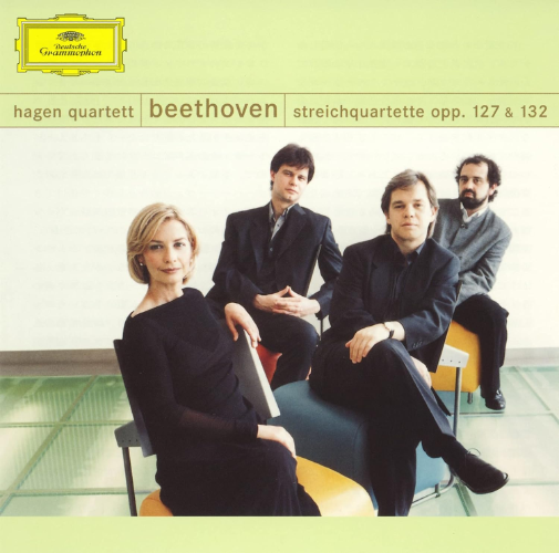 CD Hagen Quartet Beethoven String Quartet No.12&15 Japan OBI