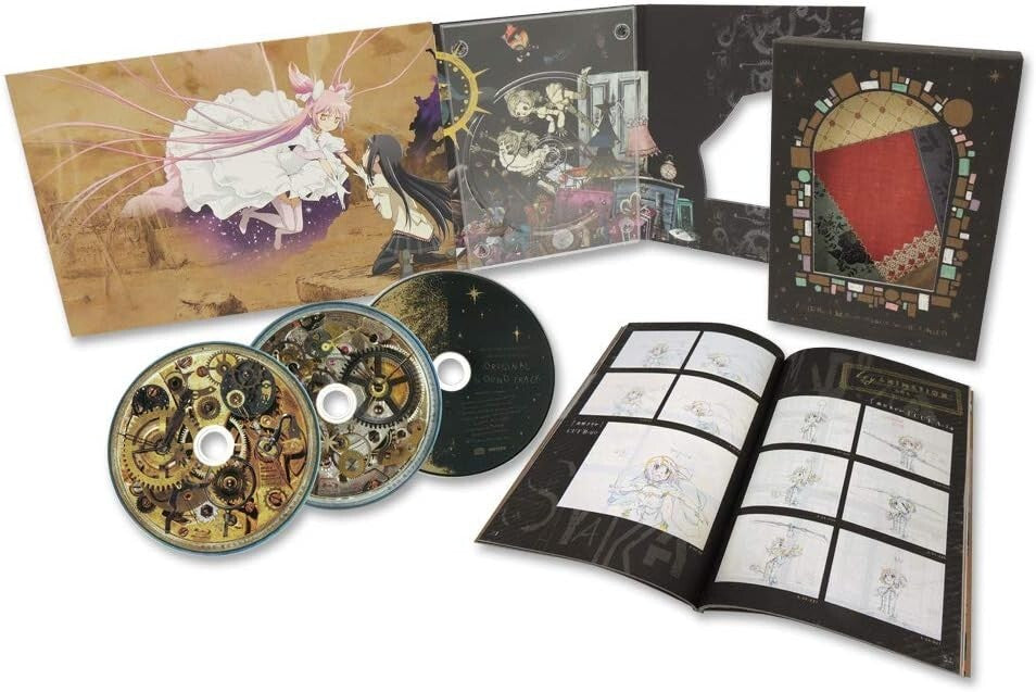 Puella Magi Madoka Magica Movie Rebellion Limited Edition Blu-ray CD Japan New