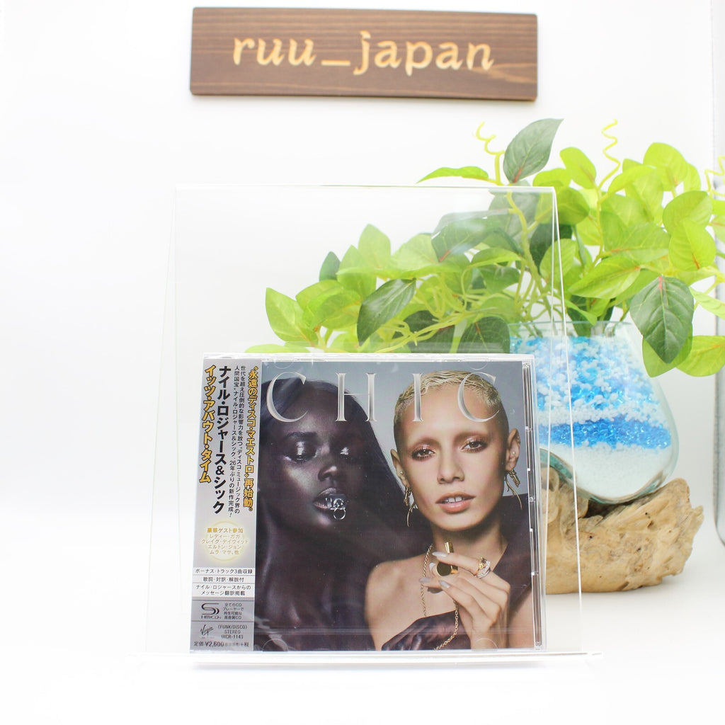 New 2018 JAPAN SHM CD NILE RODGERS & CHIC IT’S ABOUT TIME WITH BONUS TRACKS