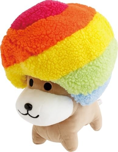 San-X Afro Dog Hug Plush Toy MV30001 New