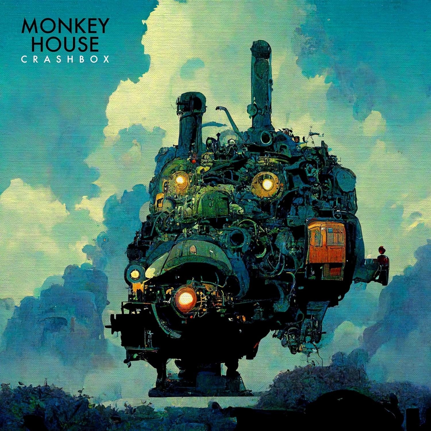 CD New Monkey House Crashbox  with Bonus Track From Japan CD 13tracks Music
