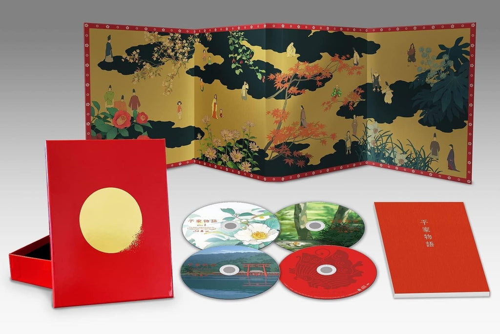 The Heike Story Monogatari First Limited Edition Blu-ray CD Booklet Box New