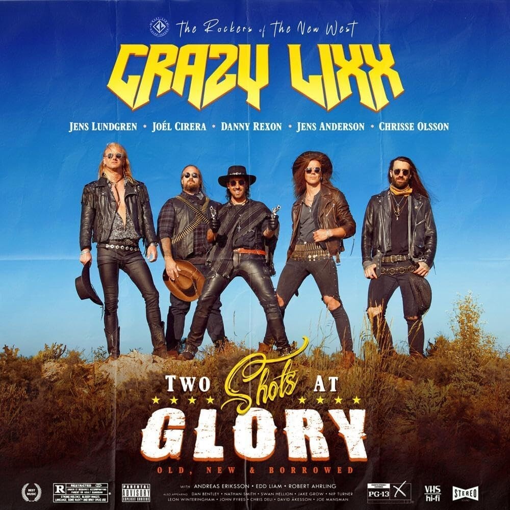 2024 CRAZY LIXX TWO SHOTS AT GLORY WITH BONUS TRACK JAPAN CD NEW
