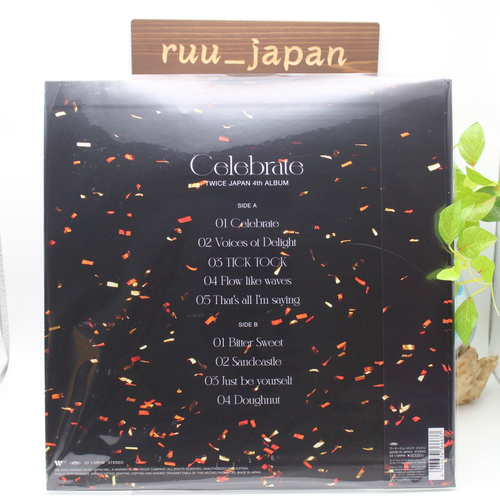 TWICE Celebrate LP Vinyl Analog Record Limited Edition 2022 From Japan New