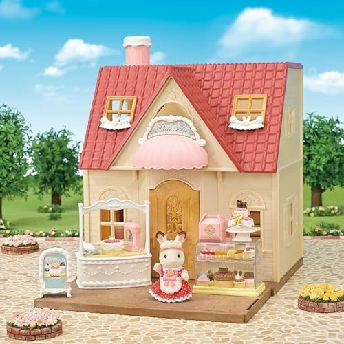 Sylvanian Family Store Furniture Set [Sweet Patissiers First Cake Shop Set] New