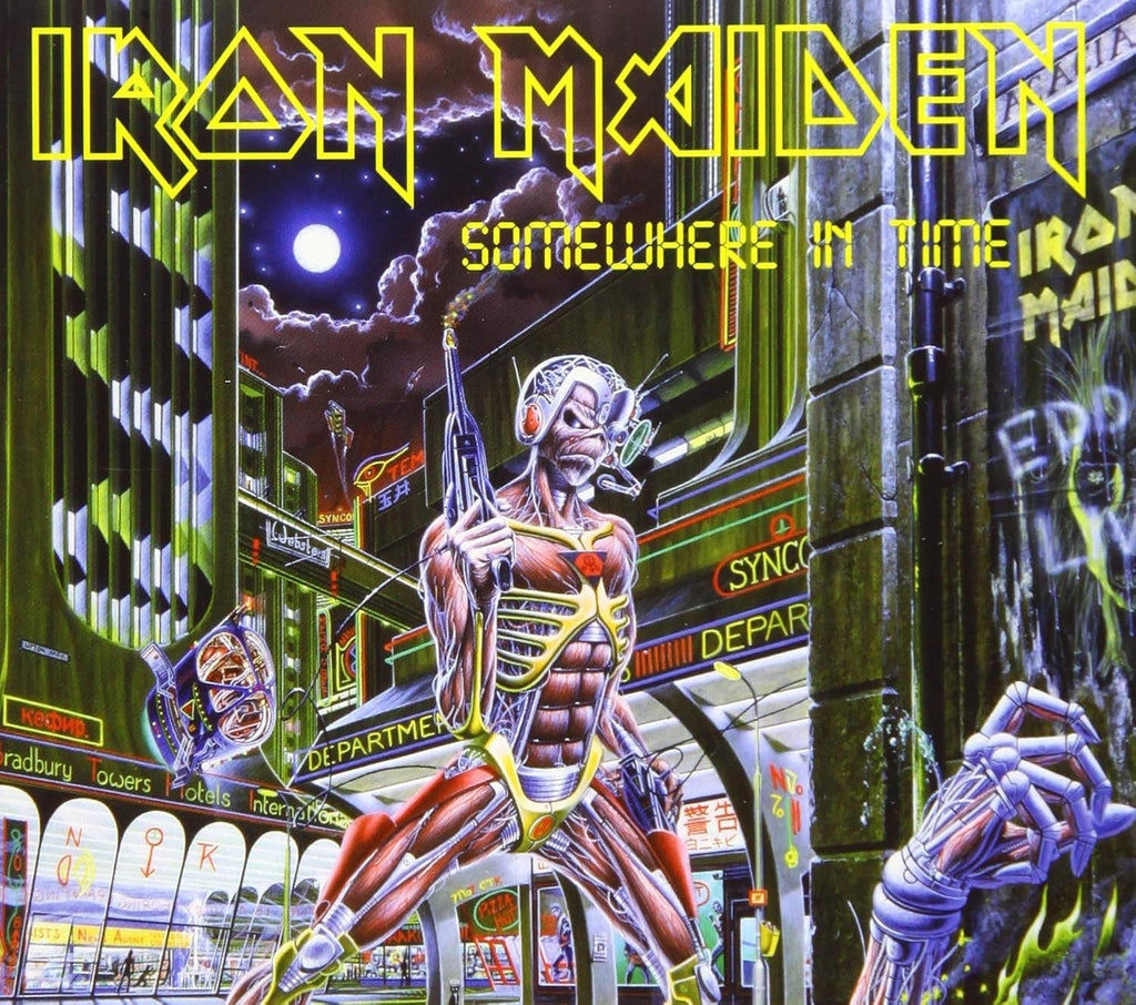 CD 2015 REMASTER IRON MAIDEN Somewhere In Time JAPAN DIGIPAK