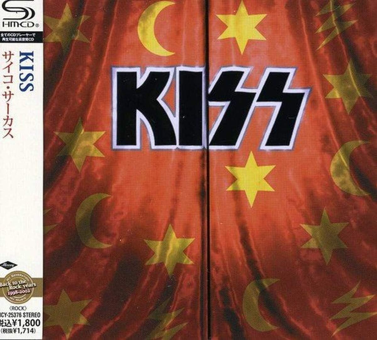 KISS PSYCHO CIRCUS JAPAN RMST SHM AUDIOPHILE CD PAUL STANLEY NEW