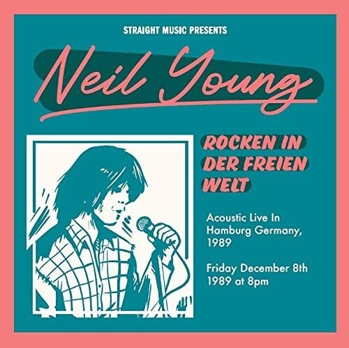 New Neil Young Acoustic Live 1989 CD In Humberg Germany