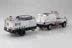 AOSHIMA Seibu Keisatsu No.7 Safari 4WD &amp Tank Truck 1/24 Scale Plastic NEW