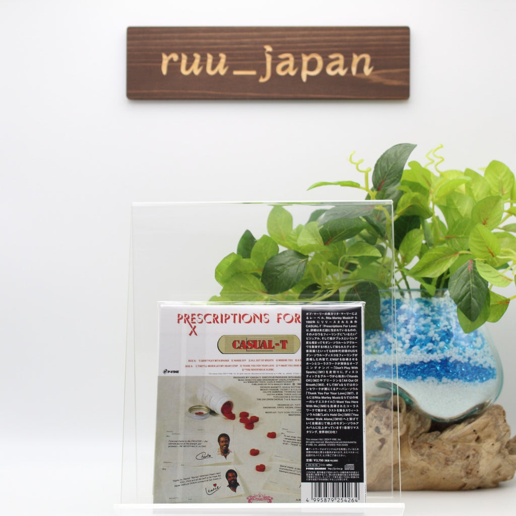 New CASUAL - T PRESCRIPTOONS FOR LOVE JAPAN MINI LP CD