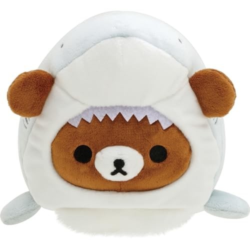 San X Rilakkuma Plush S Chahiro Eiku Bear (Shark) MO58801 New