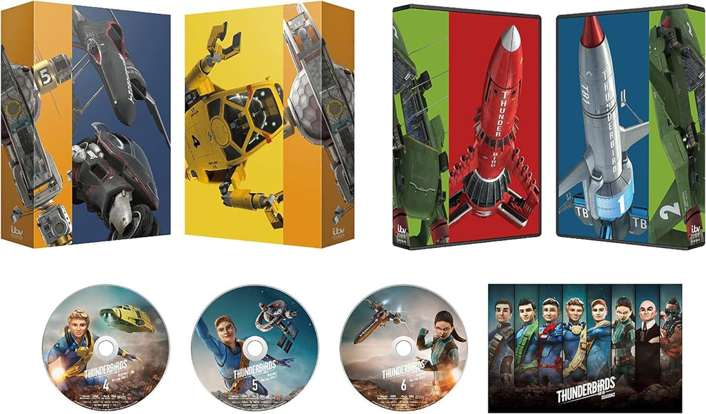 Thunderbirds Are Go! Season2 Blu-ray Box 2 3-disc Book Included From Japan NEW