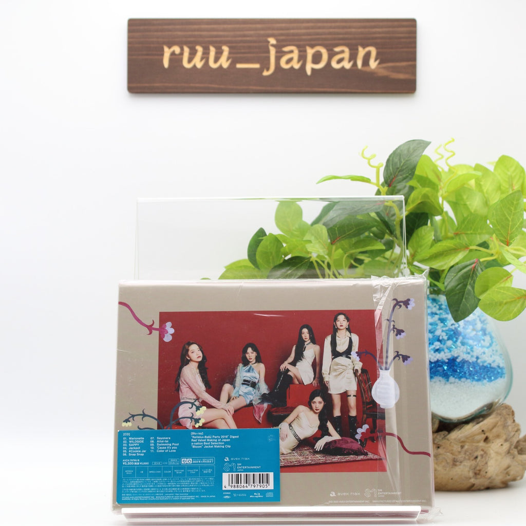 Red Velvet Bloom CD+Blu-ray+Photobook+Photocard Box First Limited Edition Japan