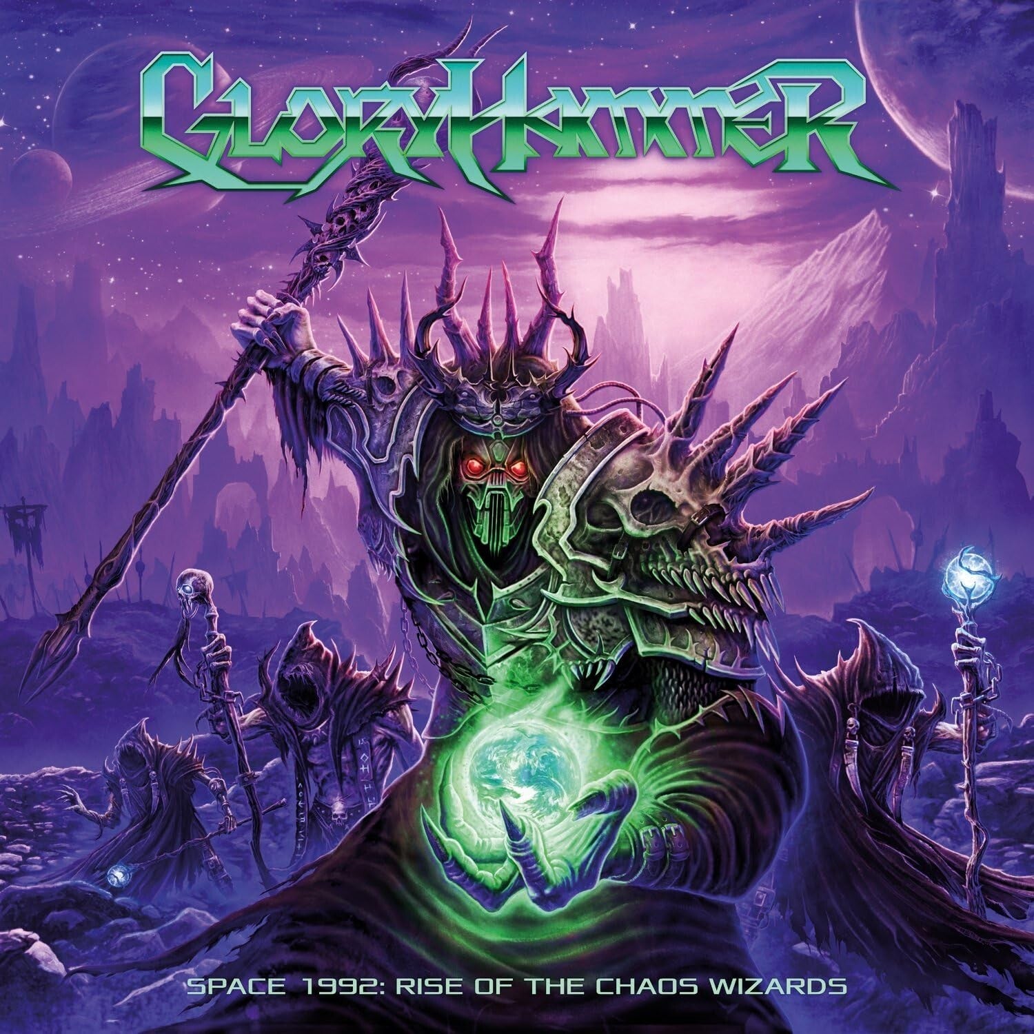New GLORYHAMMER Space 1992:Rise Of The Chaos Wizards + 1 2CD (VIDEO) Alestorm
