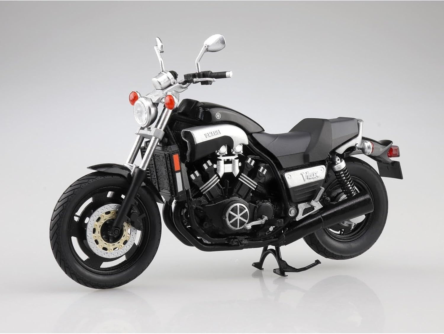 Aoshima Yamaha Vmax Black2 1:12 Scale Diecast Bike NEW