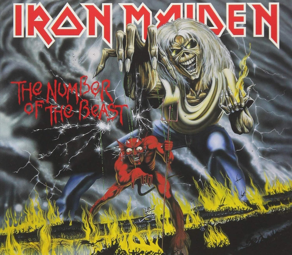 New 2015 REMASTER IRON MAIDEN THE NUMBER OF THE BEAST JAPAN DIGIPAK CD