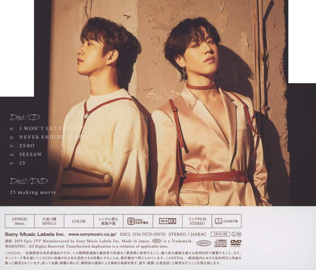 New GOT7 I WON’T LET YOU GO First Limited Edition Type D CD DVD Booklet Card