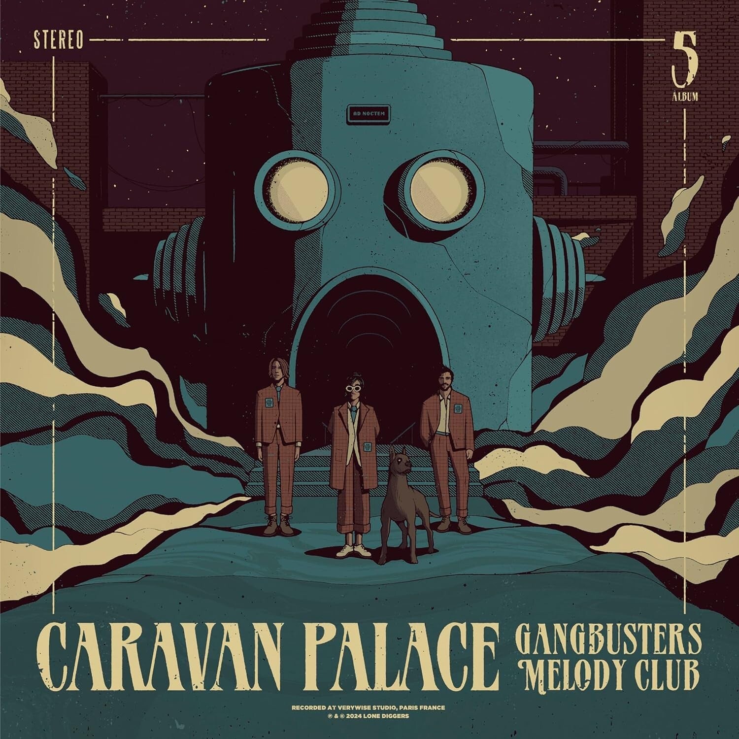 Caravan Palace Gangbusters Melody Club Japan Music CD NEW