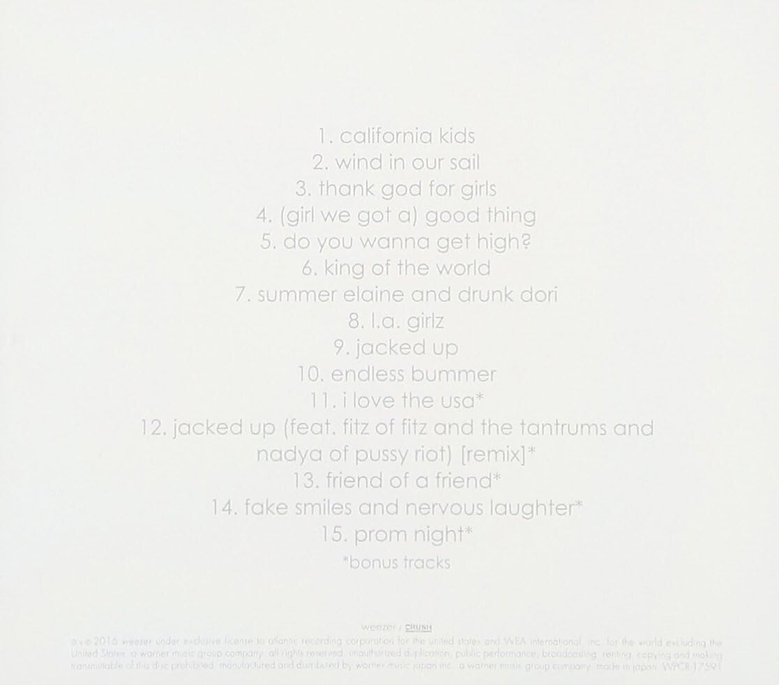 Weezer (White Album) Deluxe Edition New