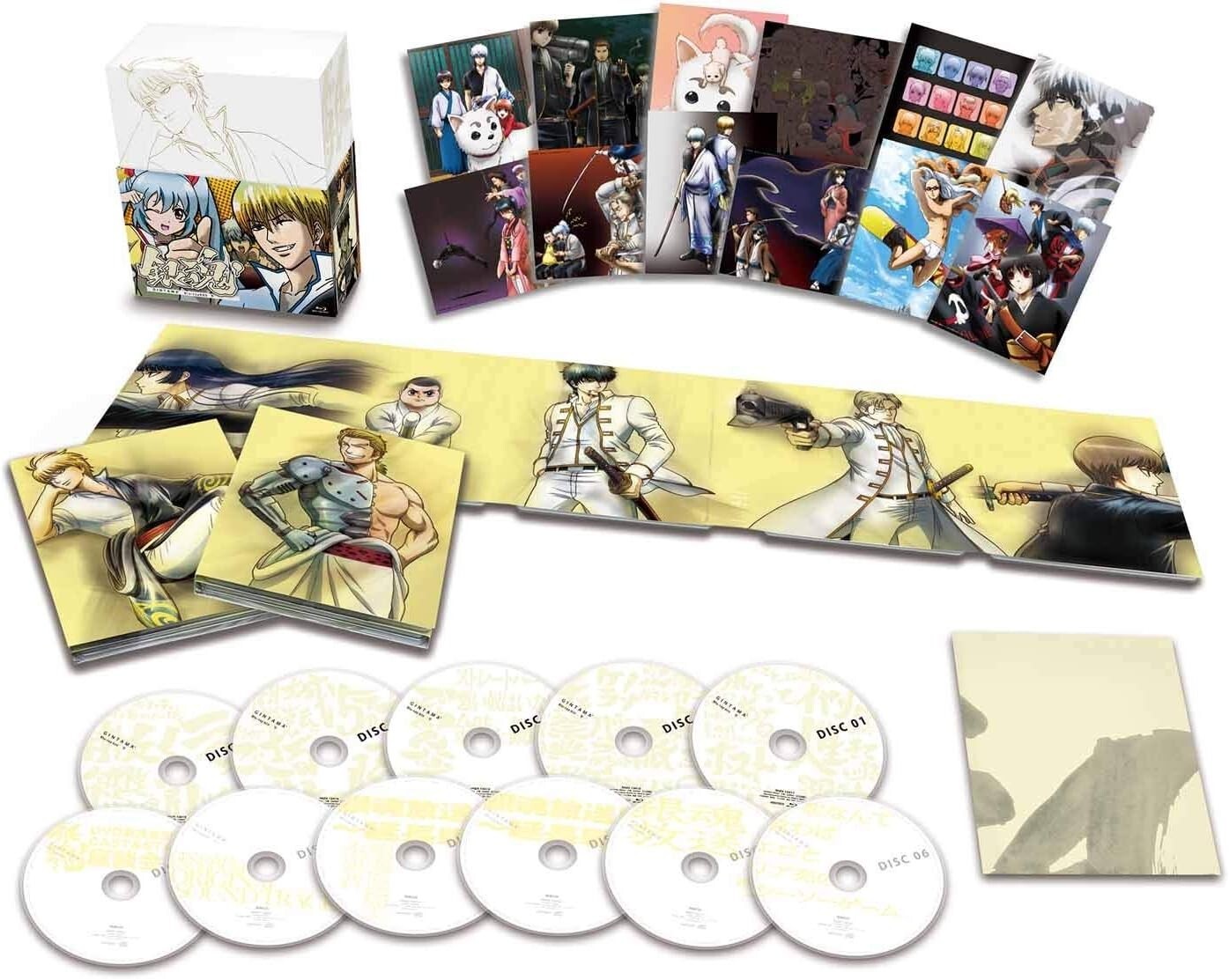 Gintama Blu-ray Box first Complete Production Limited Edition aniplex New