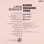 A Fine Romance Eddie Higgins Trio CD Paper Sleeve Japan NEW