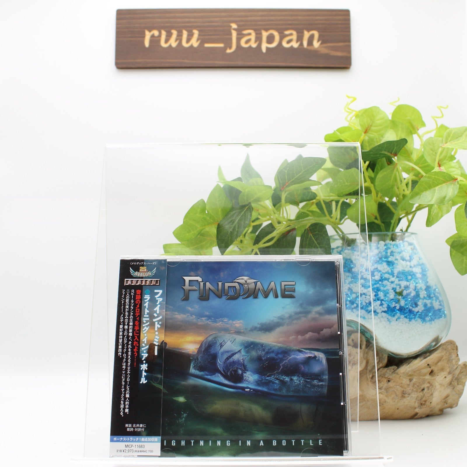 New FIND ME-Lightning In A Bottle-JAPAN CD Bonus Track OBI