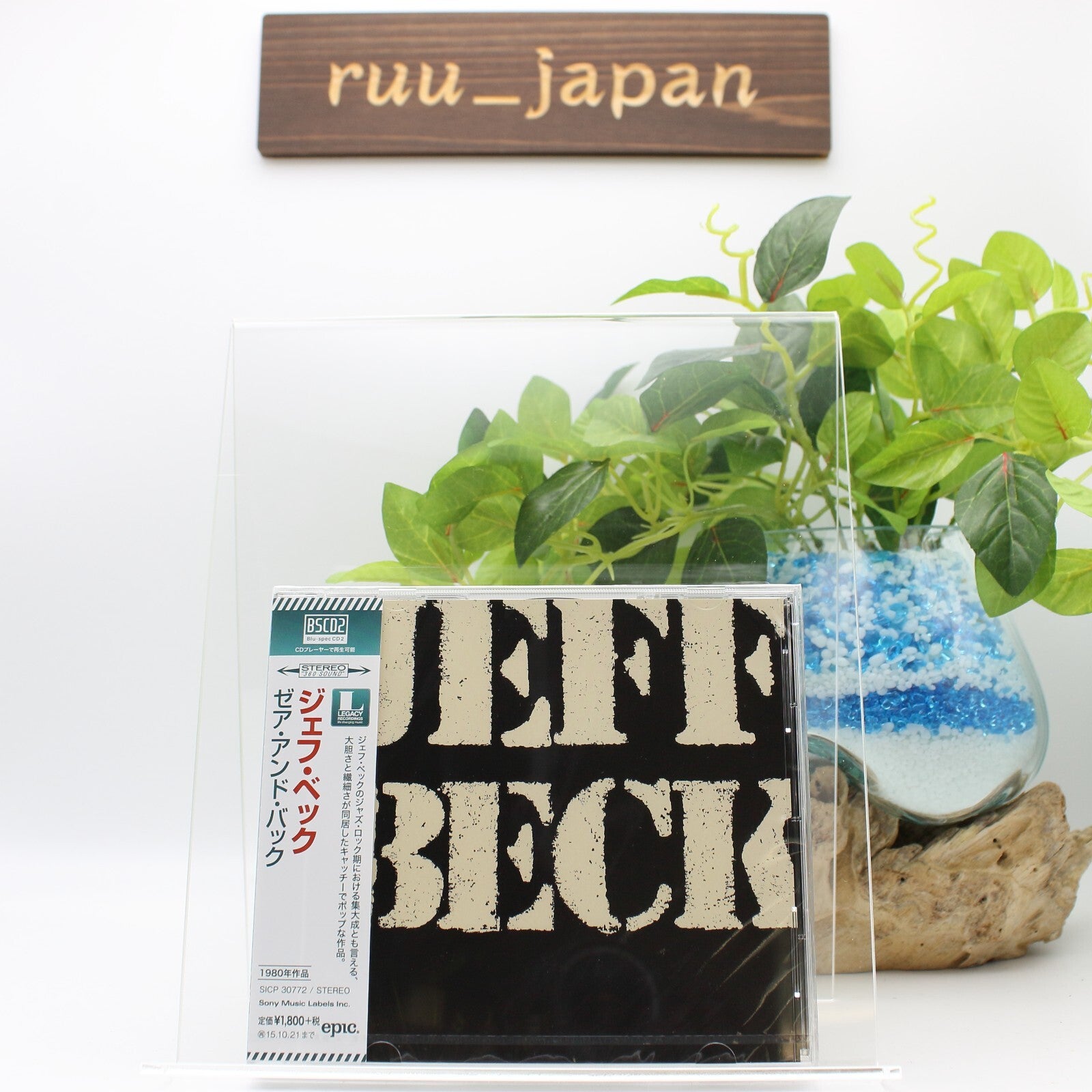 JEFF BECK THERE AND BACK CD From Japan New