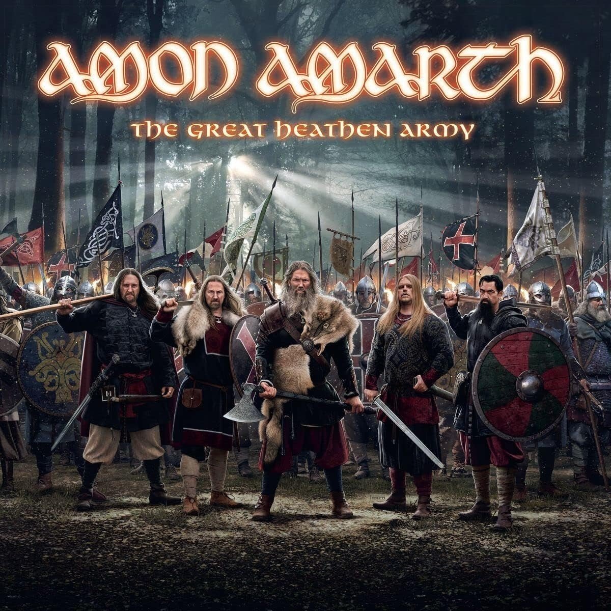 AMON AMARTH THE GREAT HEATHEN ARMY JAPAN CD with OBI NEW