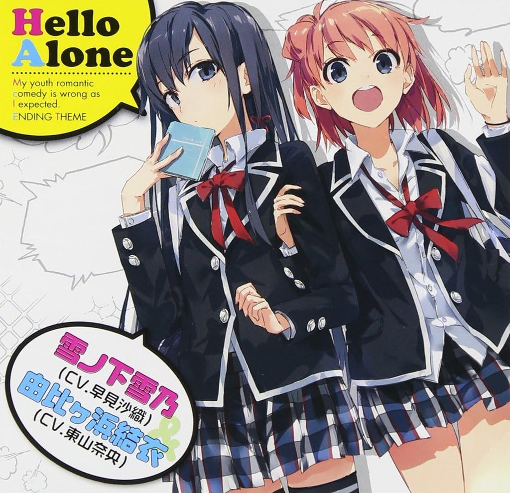 CD New Hello Alone My Teen Romantic Comedy Is Wrong Yukino Yui Japan