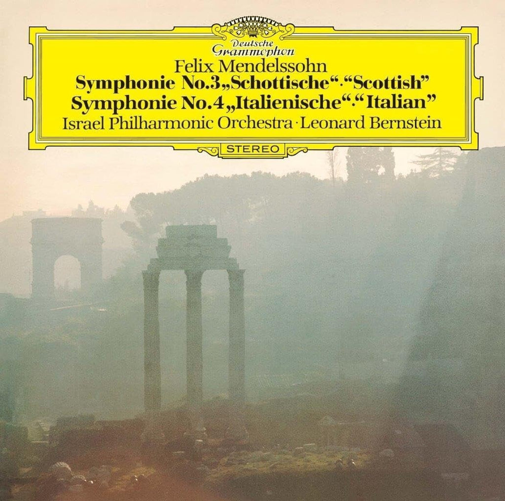 New LEONARD BERNSTEIN-MENDELSSOHN: SYMPHONIES NOS.3 & 4-JAPAN UHQCD Ltd/Ed