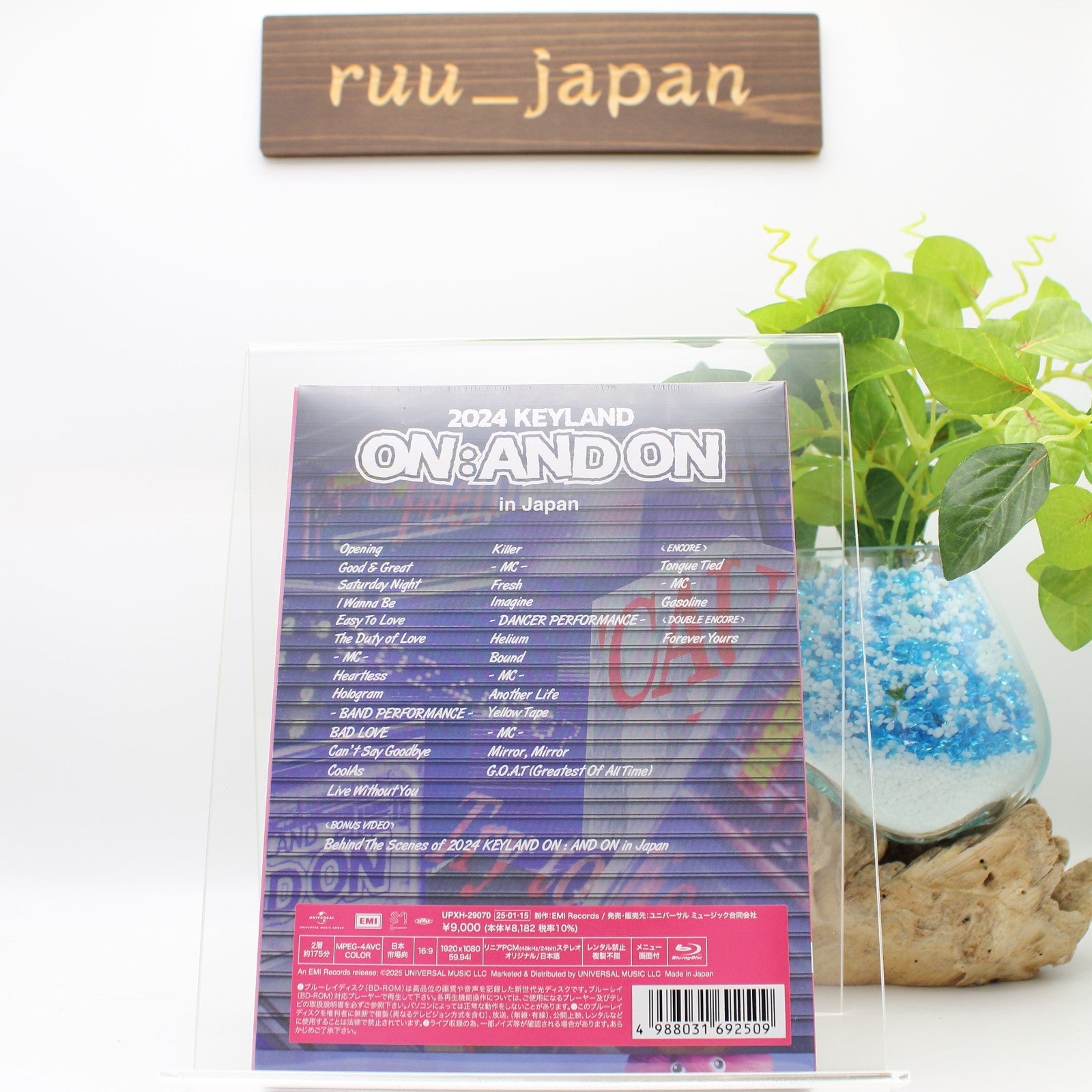 Blu-ray 2024 KEYLAND ON : AND ON in Japan (First Press Limited Edition) Japan