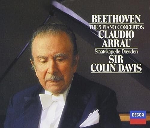 Claudio Arrau Beethoven Piano Concertos 3 CD TOWER RECORDS JAPAN NEW