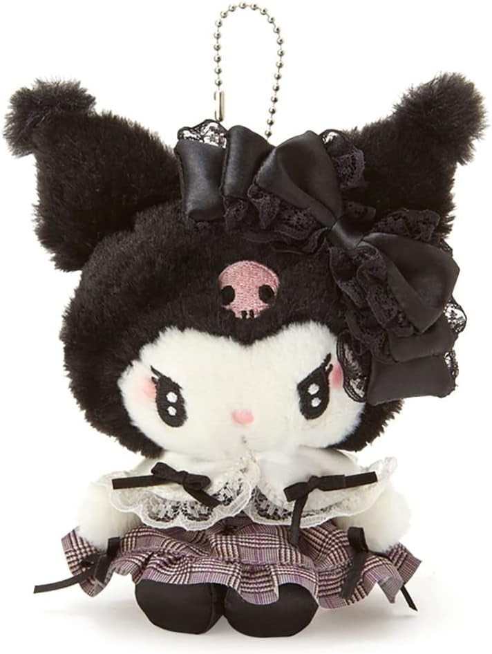 Sanrio Kuromi Mascot Charm from the Secret Mero Kuro Series 11 x 6 x 17cm NEW