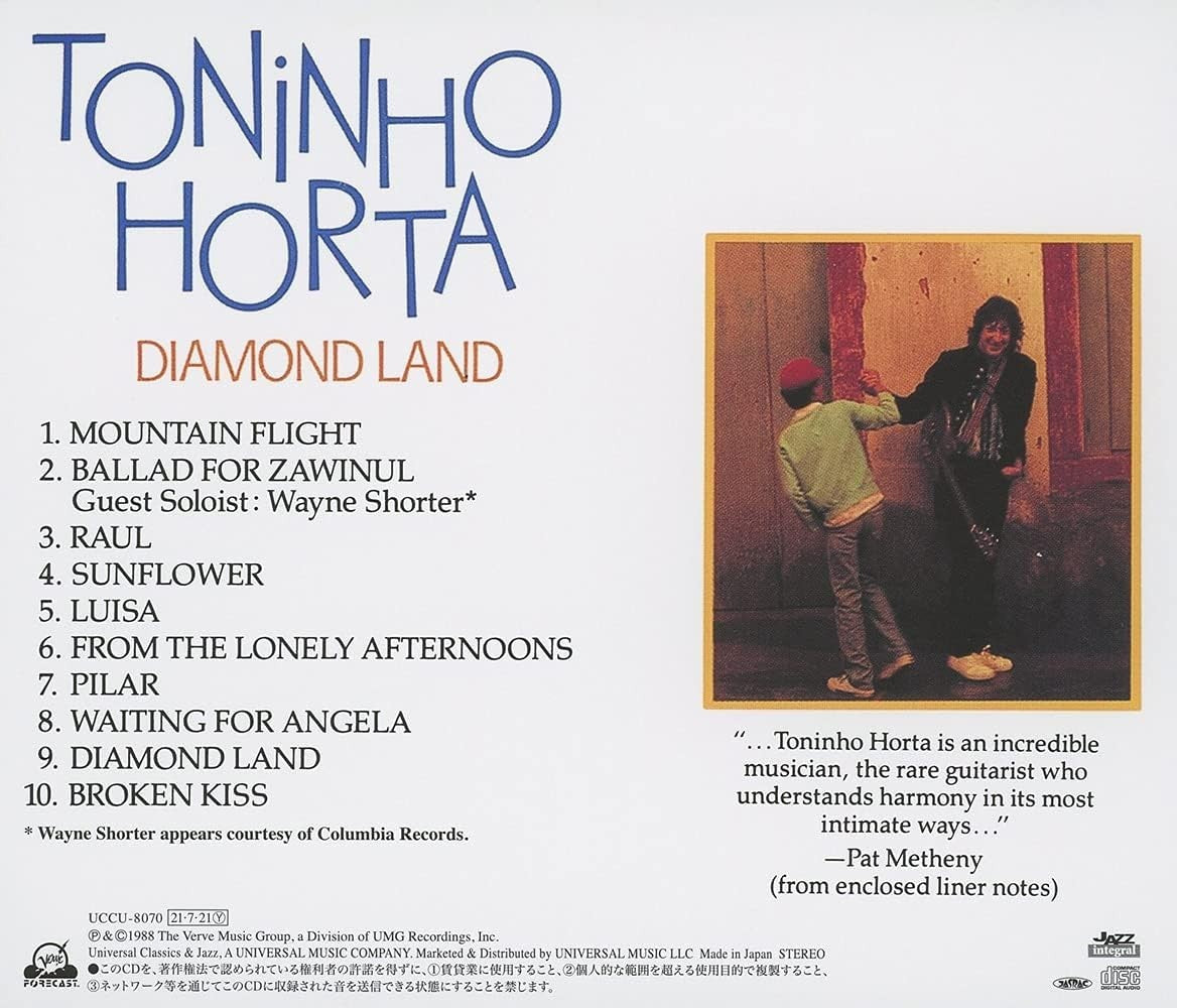 TONINHO HORTA Diamond Land JAPAN CD NEW