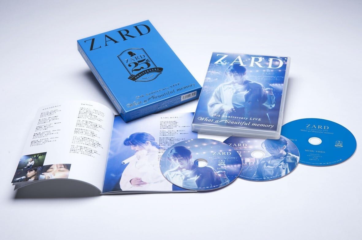 ZARD 25th Anniversary Live DVD 25th Anniversary LIVE What a beautiful memory NEW