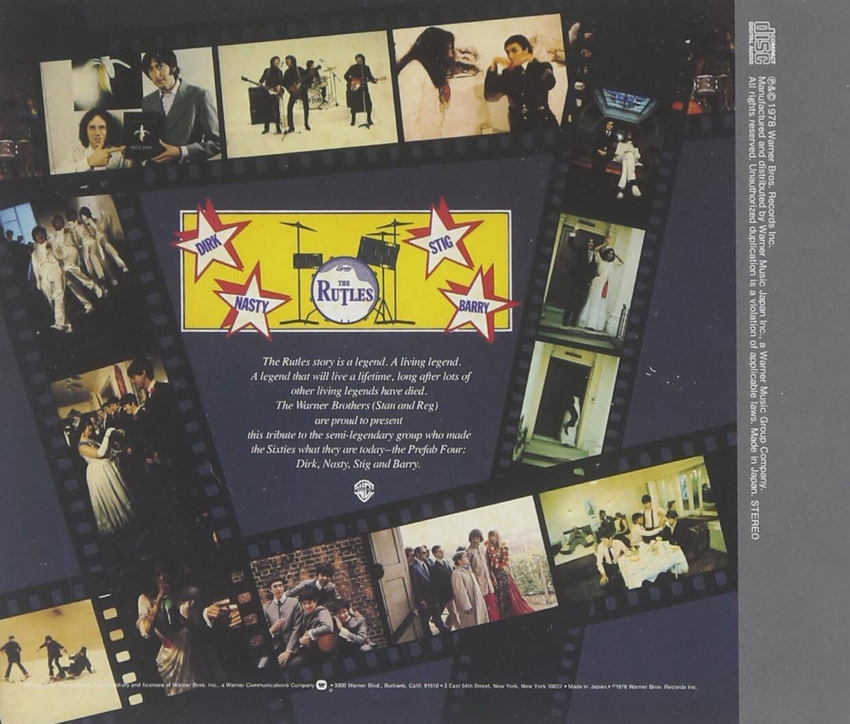 The Rutles Came All You Need Is Cash (Four Idols) CD From Japan NEW