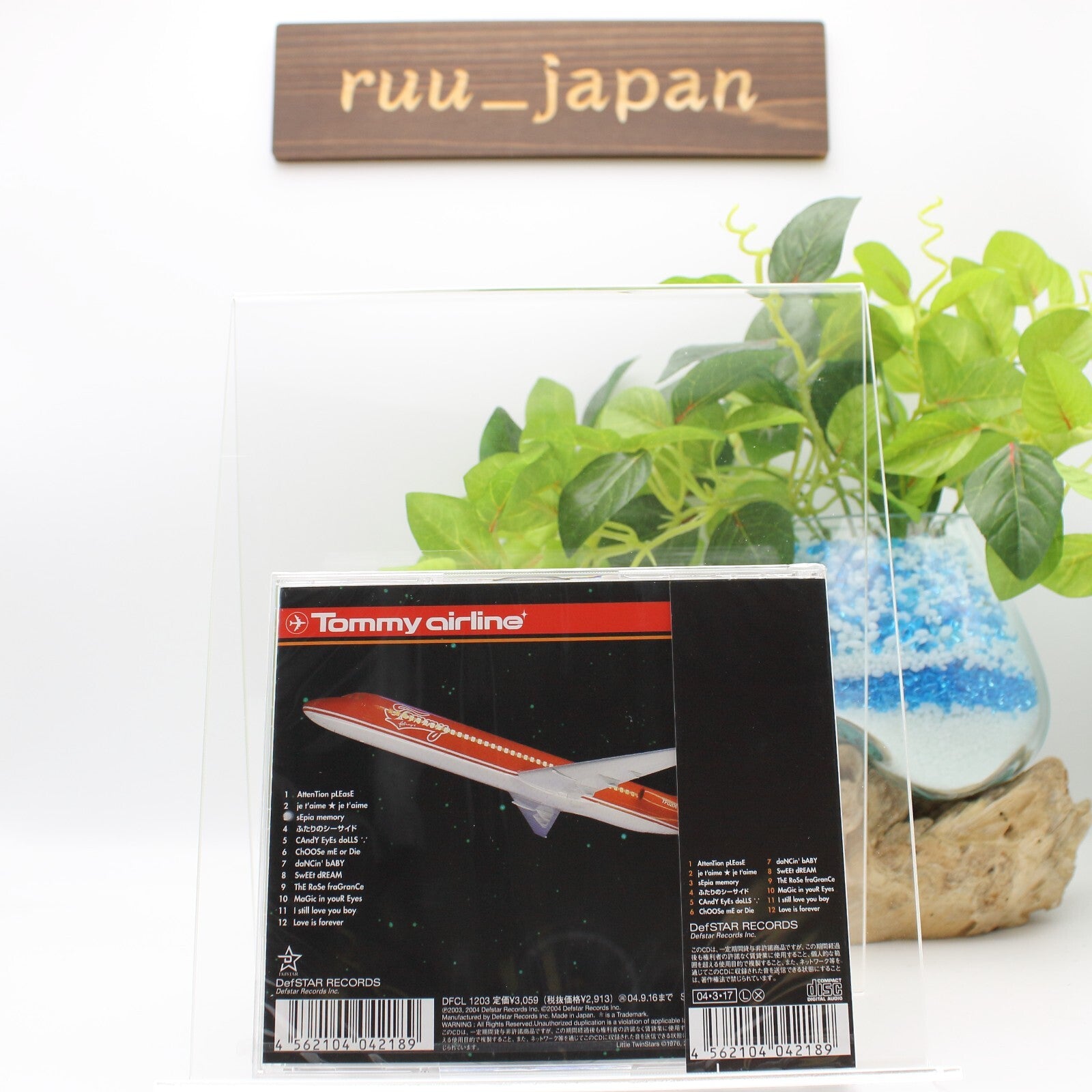CD New Tommy airline - Tommy february6 Japan Music Bewitched in Tokyo 1
