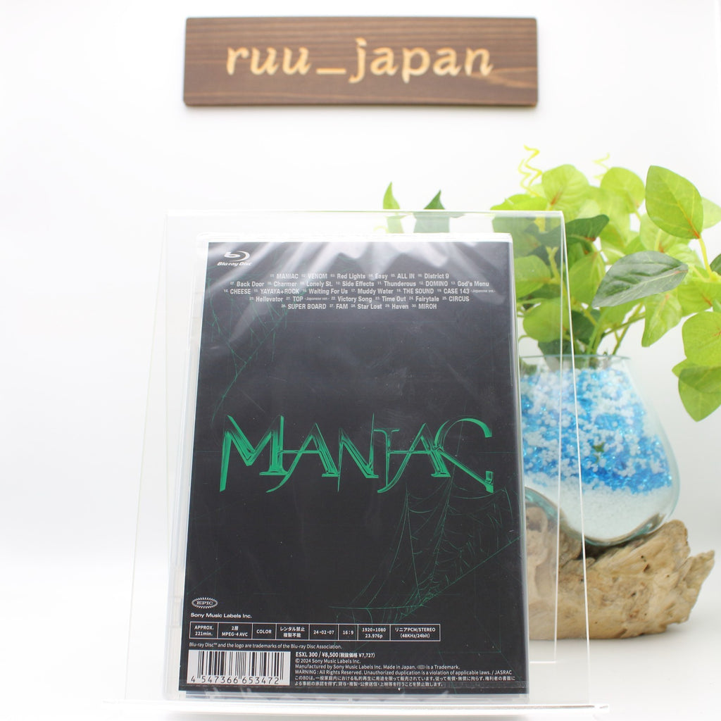 Stray Kids 2nd World Tour MANIAC ENCORE in JAPAN Regular Blu-ray Photo Book new