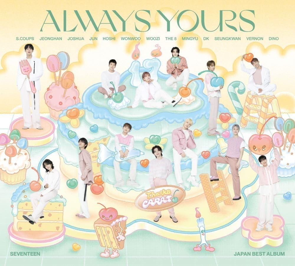 CD SEVENTEEN JAPAN BEST ALBUM ALWAYS YOURS (Ltd. Ed. C) (2... C Edition Japan