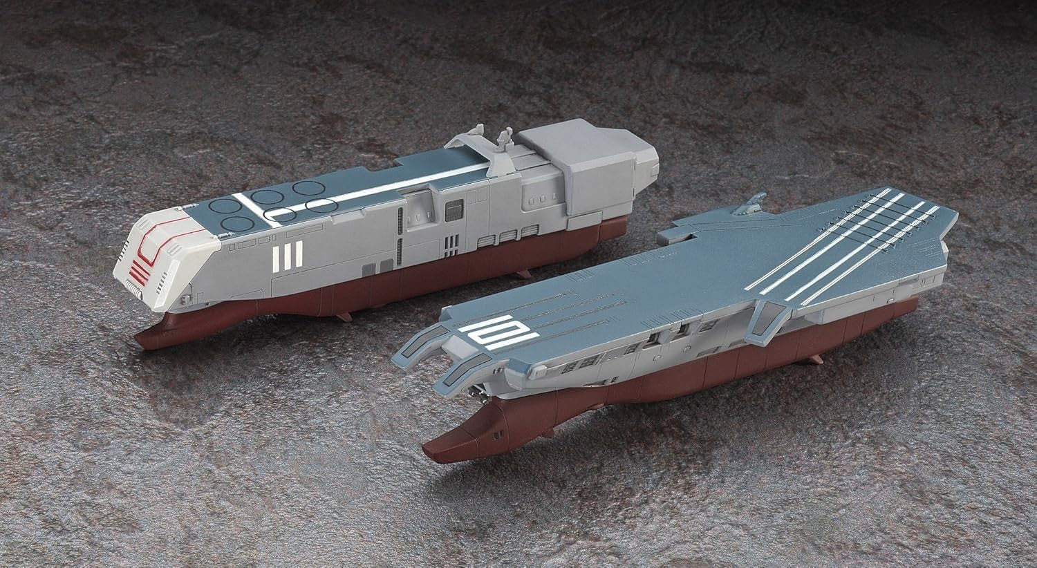 Hasegawa 1/4000 SDF-1 Macross Fortress Ship w / Prometheus and Daedalus NEW