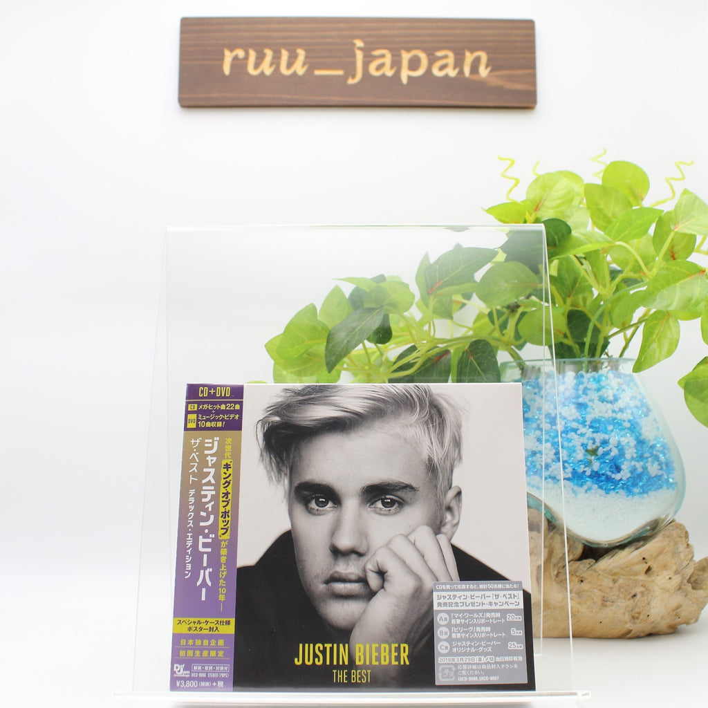 Justin Bieber - The Best Deluxe Edition [CD+DVD] First Press Limited Edition New