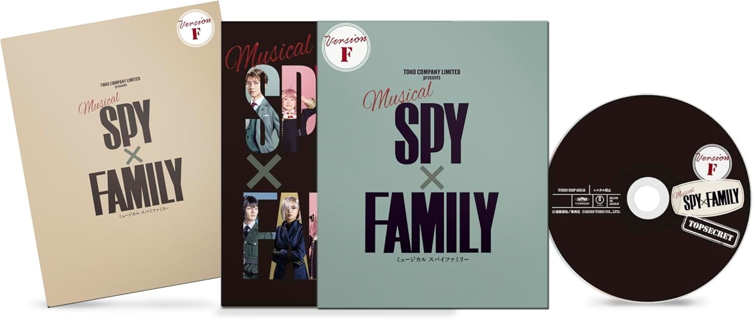 Musical SPY x FAMILY Blu-ray Standard Edition Version F Japan 2.5D Musical New