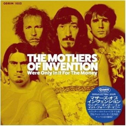 FRANK ZAPPA MOTHERS OF INVENTION We’re Only In It For  JAPAN CD NEW