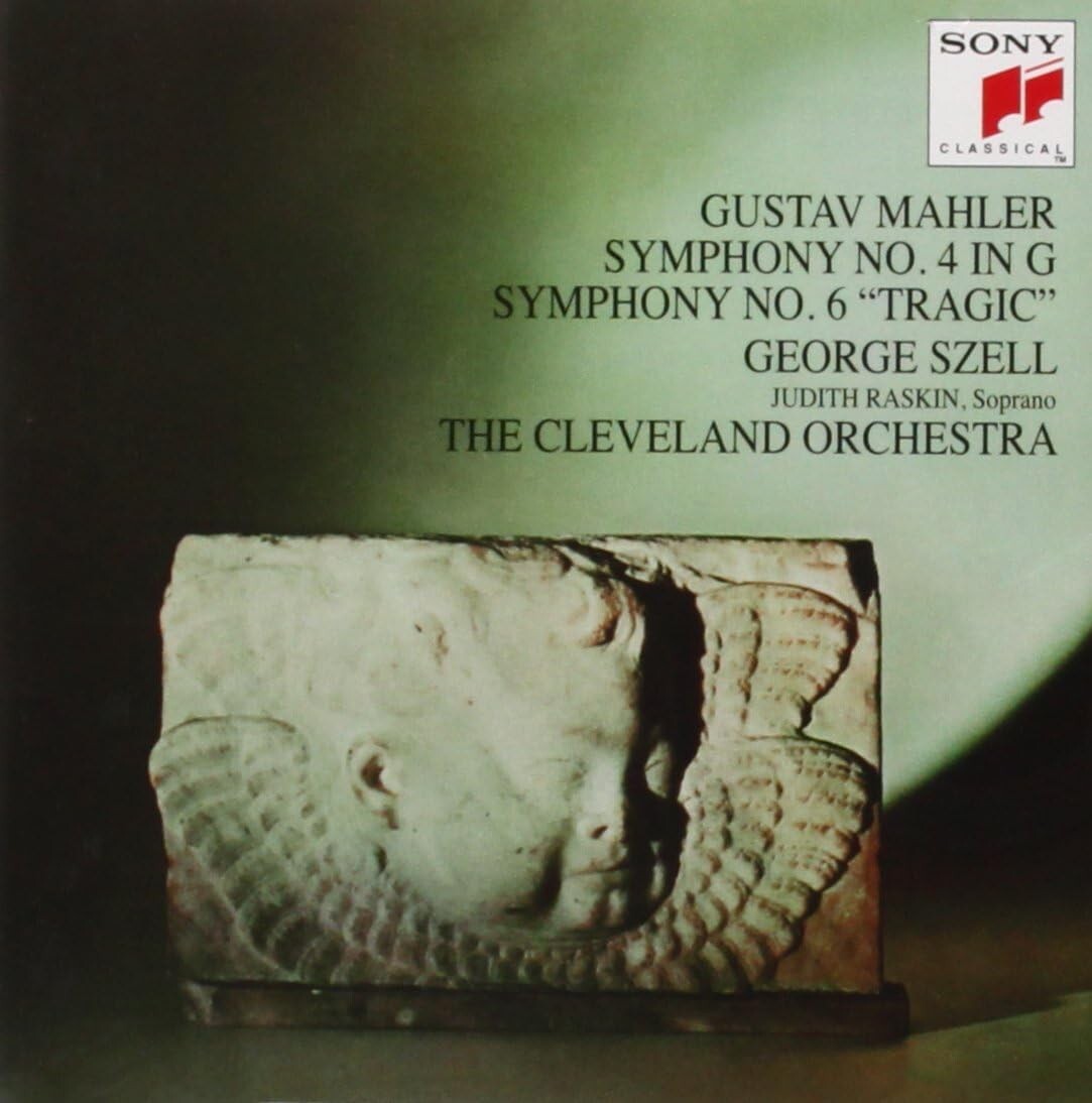 New Smj Mahler: Symphonies Nos. 4 And 6 Tragic Conductor George Szell 2 Discs