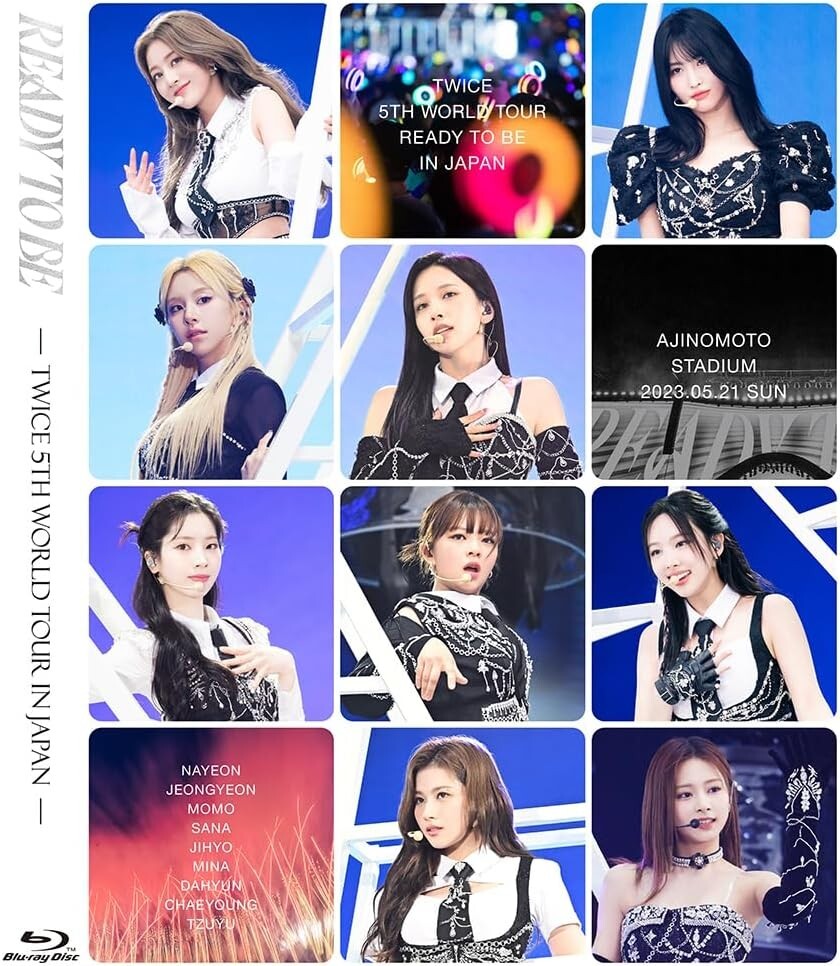 TWICE 5TH WORLD TOUR READY TO BE in JAPAN Standard Edition Blu-ray New