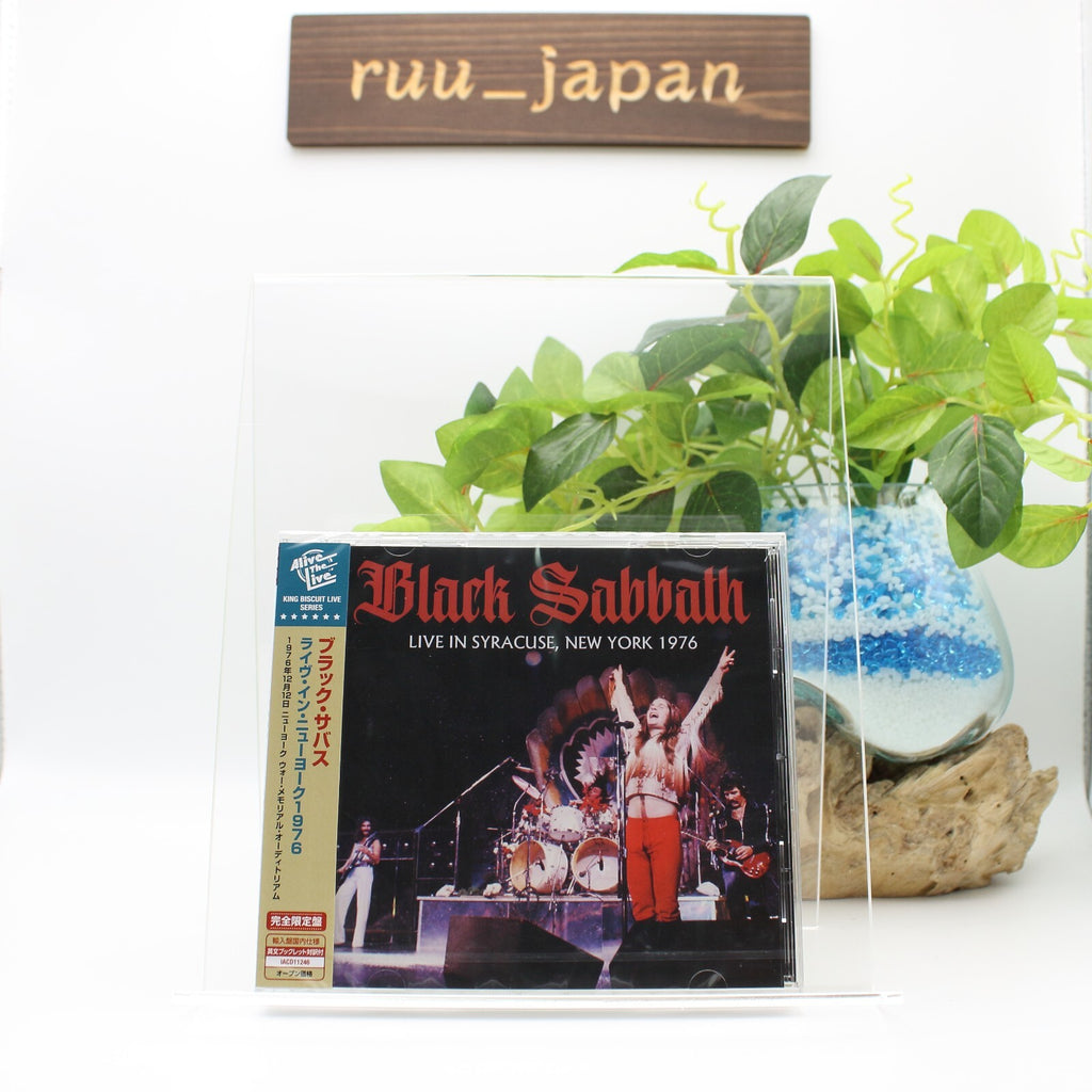 BLACK SABBATH LIVE IN SYRACUSE , NEW YORK 1976 JAPAN CD NEW