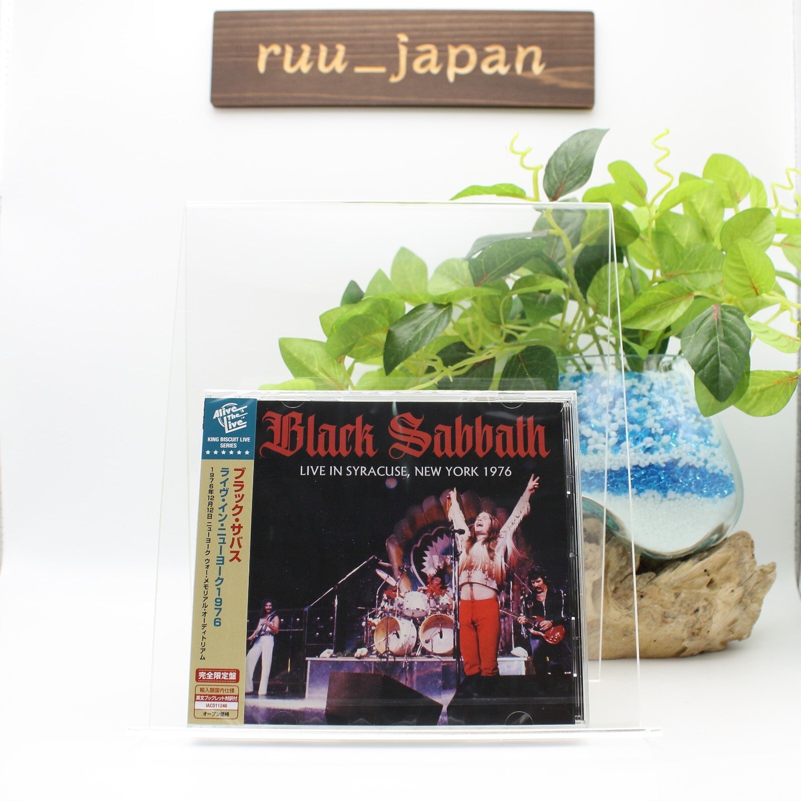 BLACK SABBATH LIVE IN SYRACUSE , NEW YORK 1976 JAPAN CD NEW