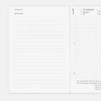 Hobonichi Techo 2026 Planner [A6/1 page per day/English/January/Monday start