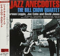 Bill Crow Quartet Jazz CD Jazz Anecdotes Paper Sleeve Japan OBI E New