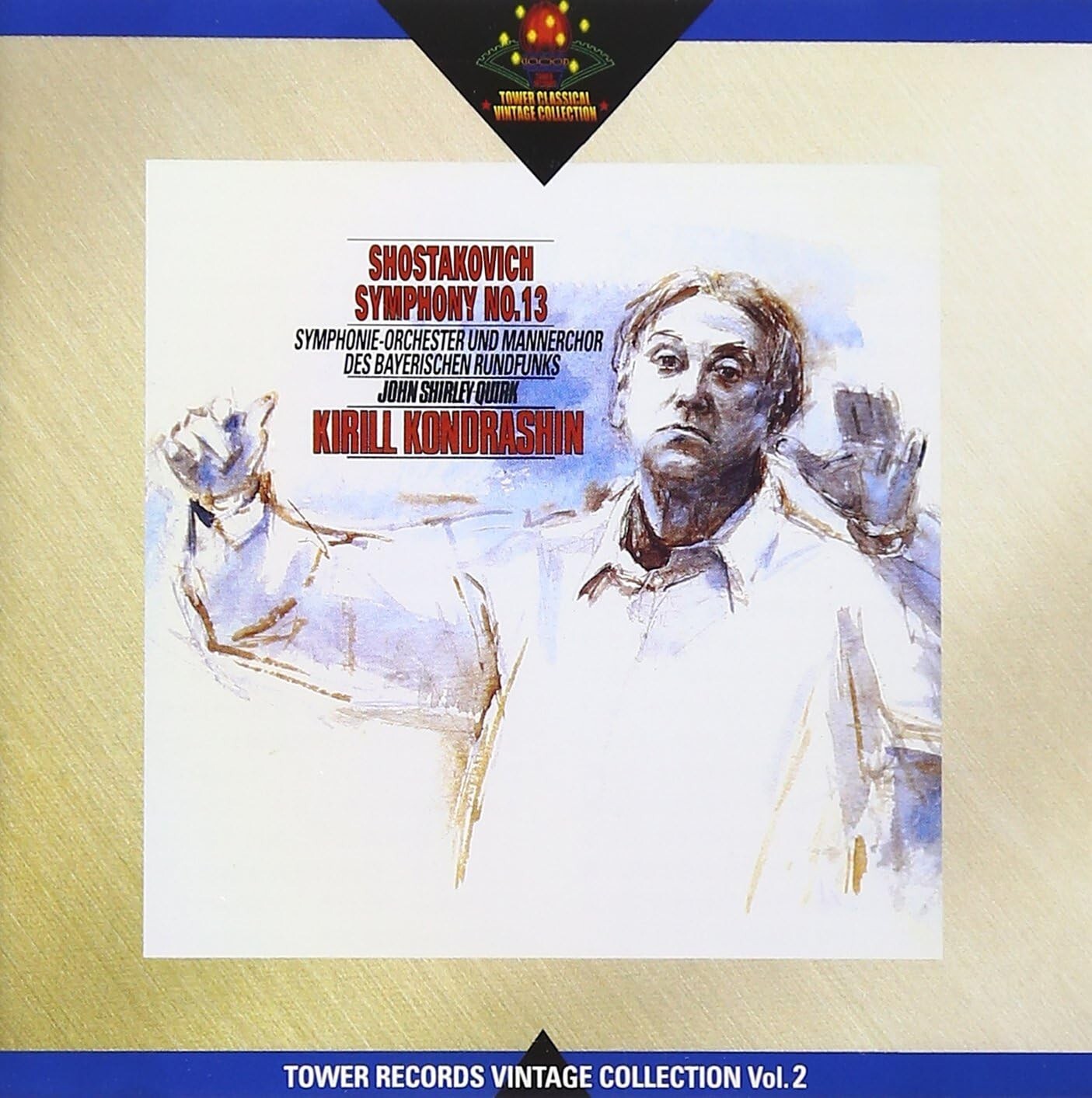 New Kiril Kondrashin BRSO CD Shostakovich Symphony No.13 Babi Yar Japan OBI